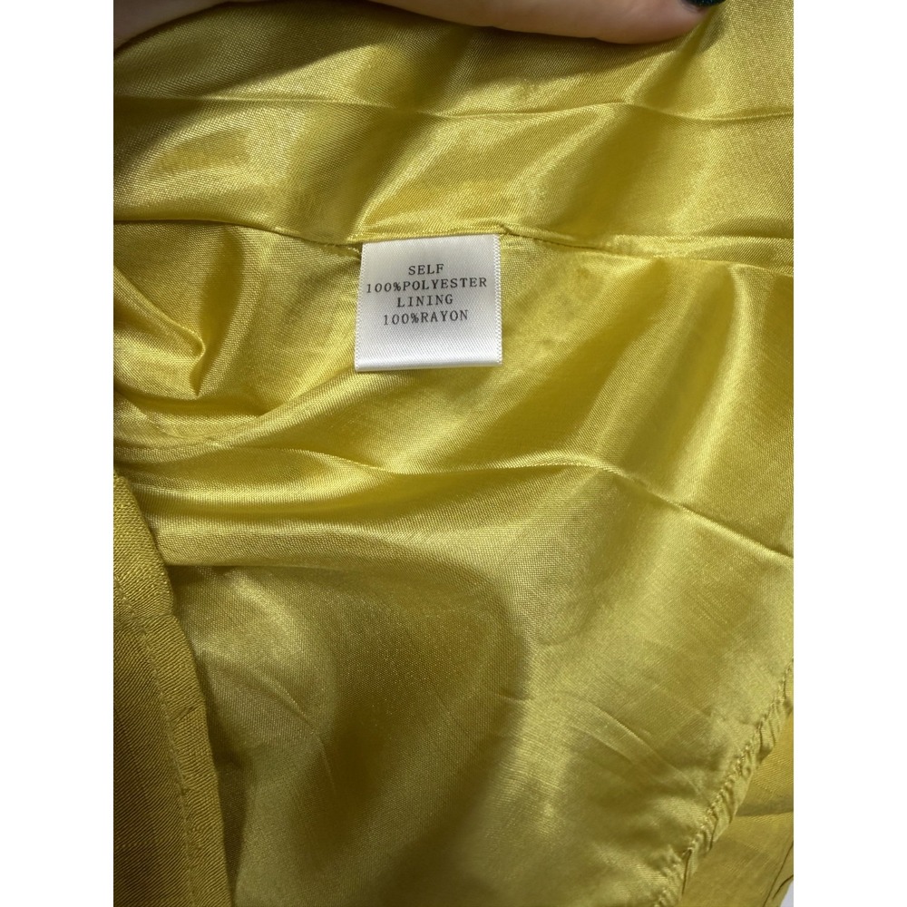 Tulip B A-Line Skirt Women's XL Mustard Yellow Elastic Waist NWT Casual Wear - Picture 5 of 5
